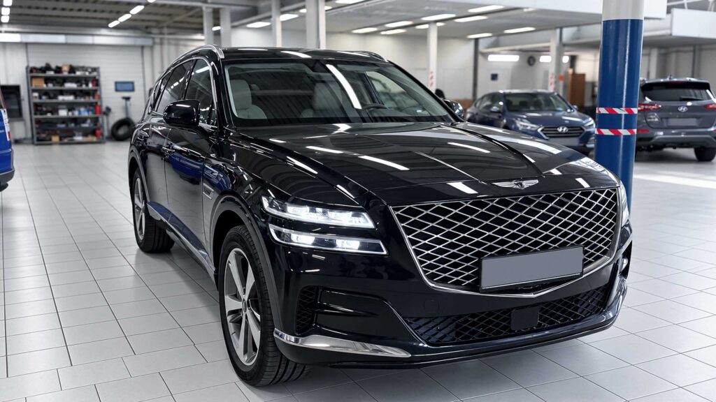 Genesis GV80 JX1 приехал на плановое ТО